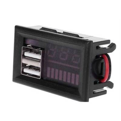 USB Çıkışlı Dijital Voltmetre - 2 data-big=
