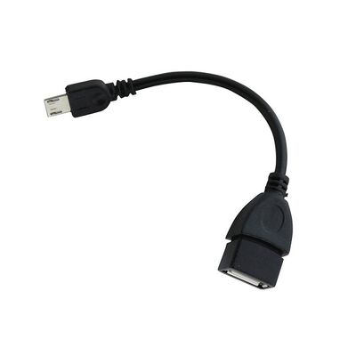 USB Dişi - Micro USB Data Kablosu - 15cm - 1