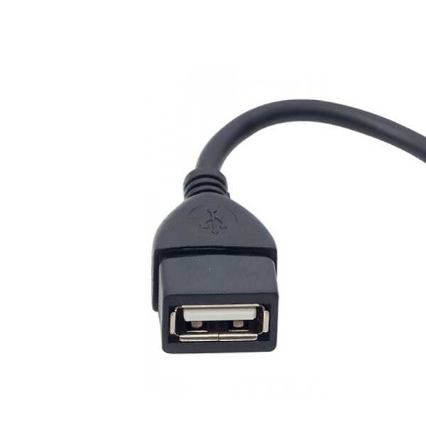 USB Kablo - USB Dişi - Micro USB Data Kablosu - 15cm