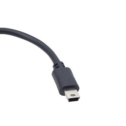 USB Dişi - Mini USB Data Kablosu - 15cm - Thumbnail