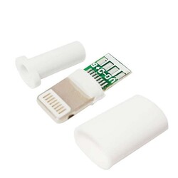 Konnektör - Klemens - USB Lightning Tipi Konnektör - Kapaklı