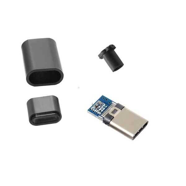 USB Type C Tipi Konnektör - Kapaklı - 3