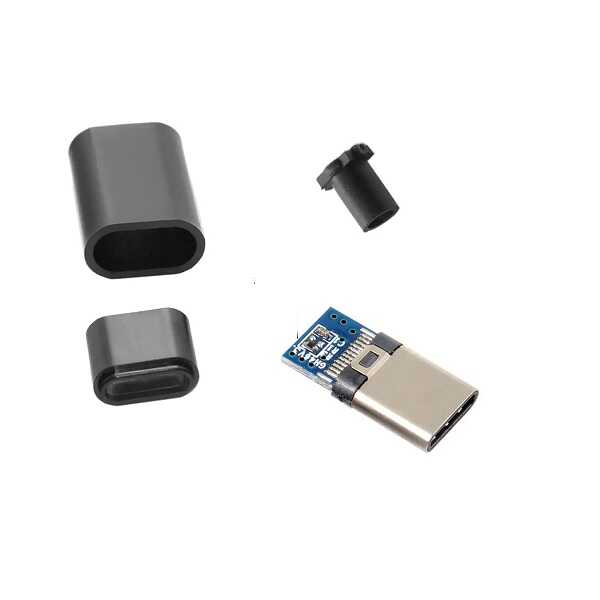 Jak - USB Type C Tipi Konnektör - Kapaklı