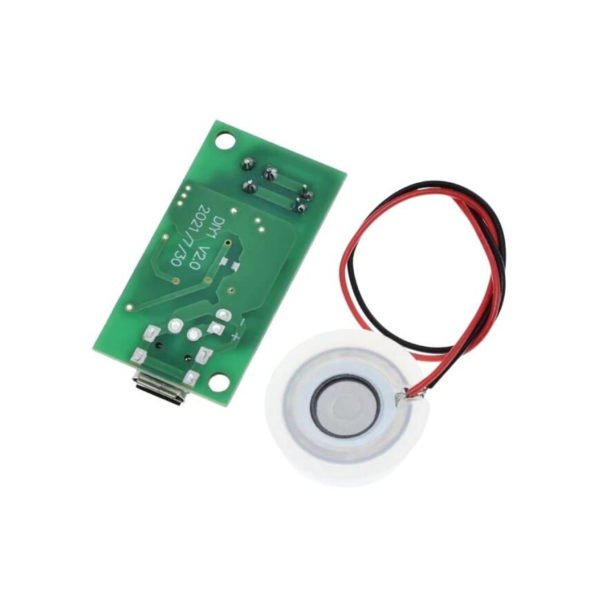 USB Ultrasonik Nem Buhar Yapıcı Modül - 5V Sis Yapıcı - 2