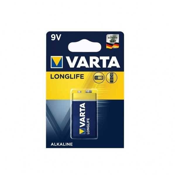 Varta 4122 LONGLIFE 9V Alkalin Pil - 2