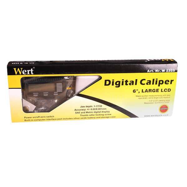 WERT 2325 Dijital Kumpas (150mm) - 4