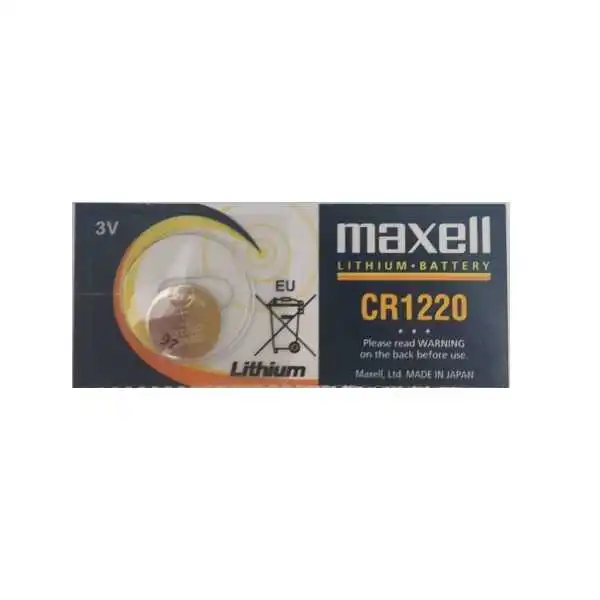 Pil - Maxell CR1220 3V Lityum Pil Tekli