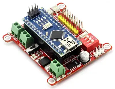 Wing Arduino Nano Robot Kartı (Çizgi İzleyen ve Minisumo Robot'a Özel) - 1 data-big=