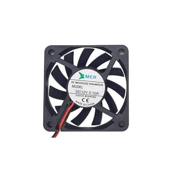 XMER 12V DC 2 Kablo Fan 40x40x10mm - 1