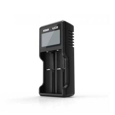 Xtar VC2 - Taşınabilir LCD Ekranlı Li-ion Pil Şarj Cihazı / 2li - 1 data-big=