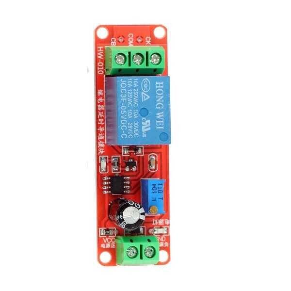 Zaman Gecikmeli Tekli Röle Kartı - 5V - 1